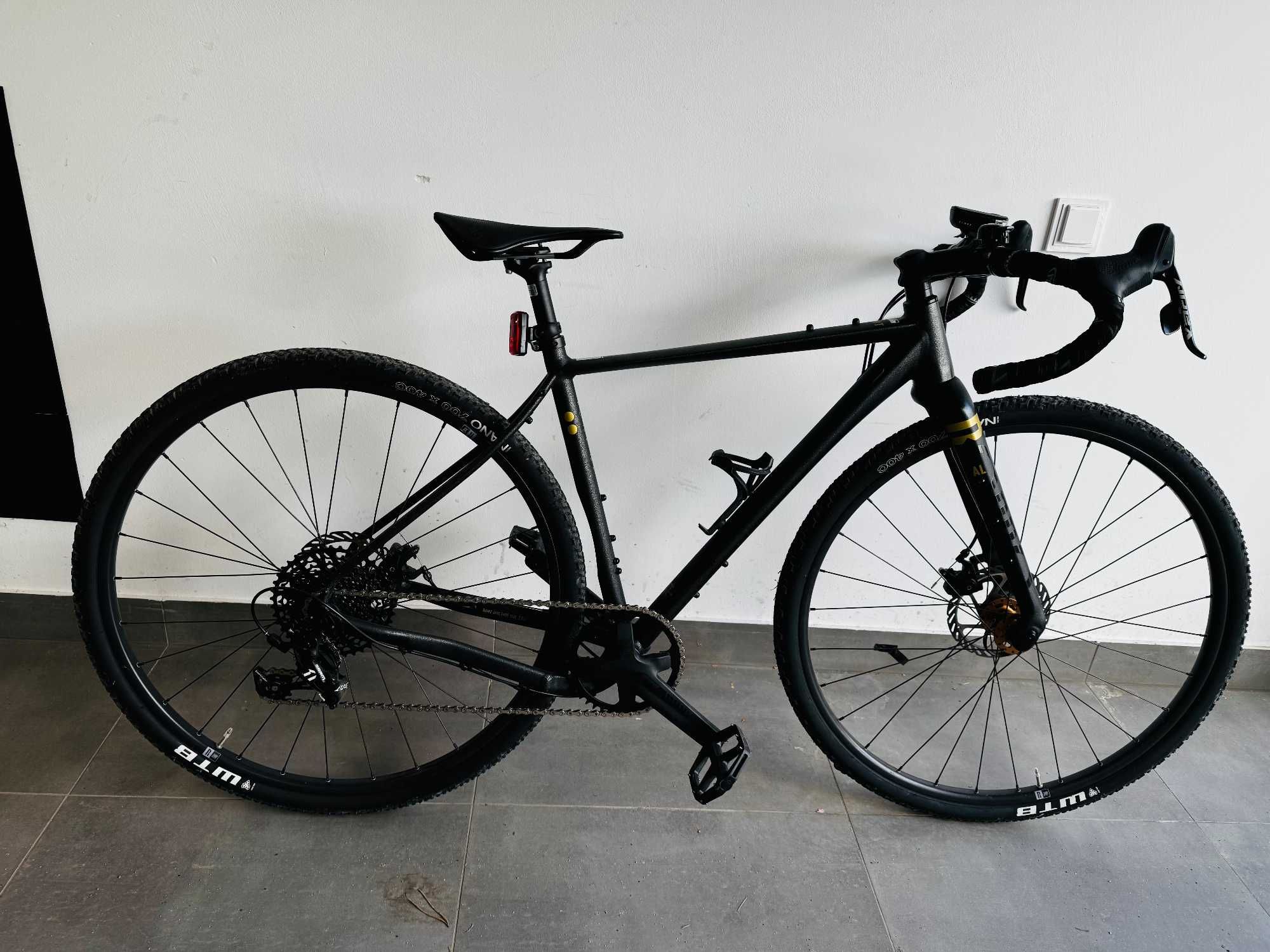 Rower Gravel RONDO Ruut AL2 ALL BLACK Rozmiar S