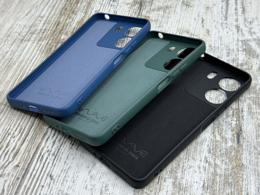 Чехол Silicone Case на Xiaomi Redmi 13C/ Poco C65. Микрофибра!