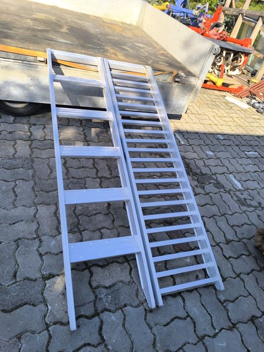 Najazdy do motocykli aluminiowe  udźwig 400 kg