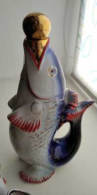 Фарфоровый декоративный набор "Рыбки".