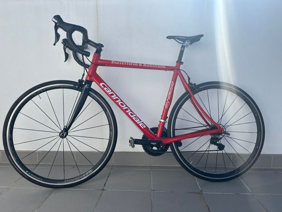 Bicicleta Estrada Aluminio Cannondale Synapse 56