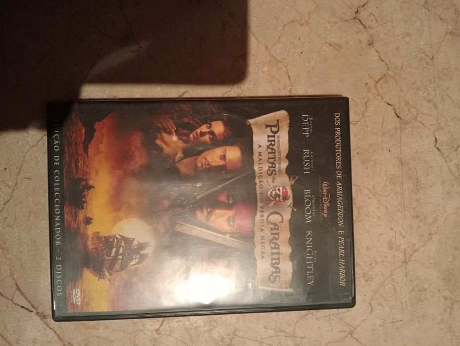 Dvd piratas das Caraíbas