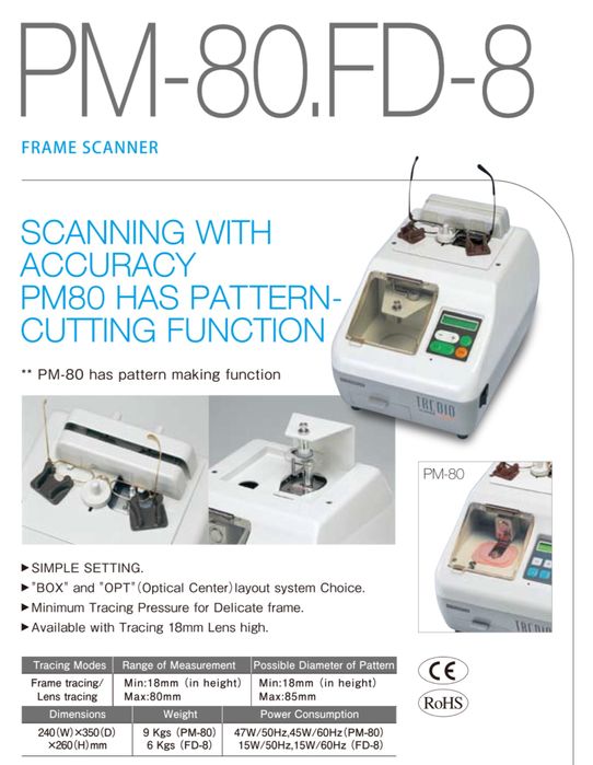 Takubomatic Tredio PM-80 (Scanner de Molduras)