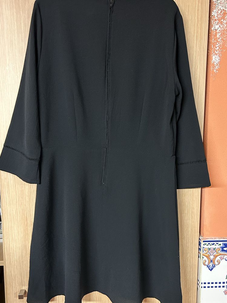 Vestido H&M, preto