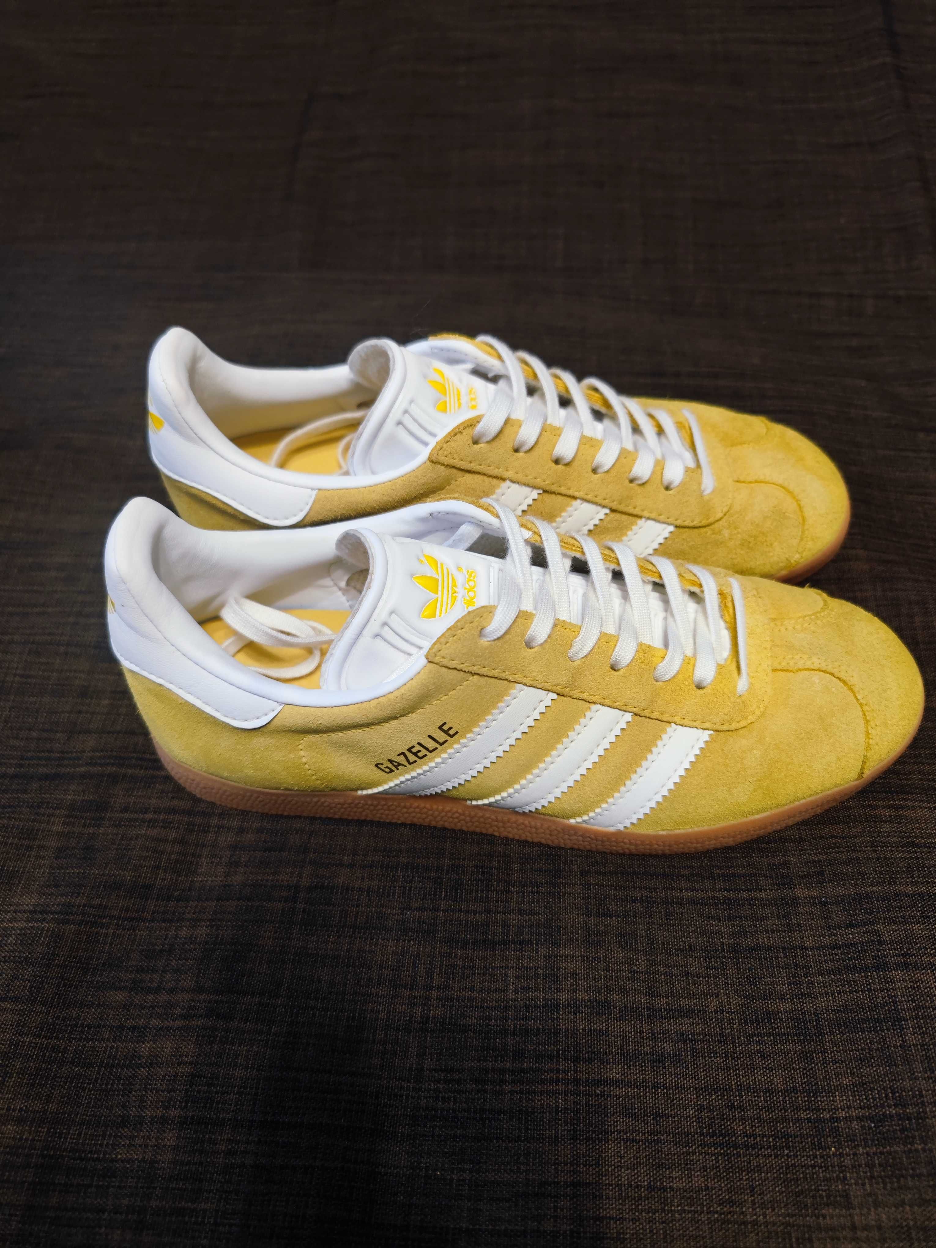 Женские кроссовки Adidas gazelle w jaune (38р.24см.)
