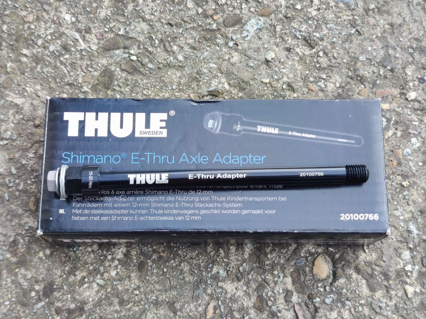Oś M12 x 1,5 170 mm Thule Shimano przyczepka
Adapter thru-axle Shima