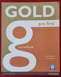 Gold Pre-First Coursebook with CDROM