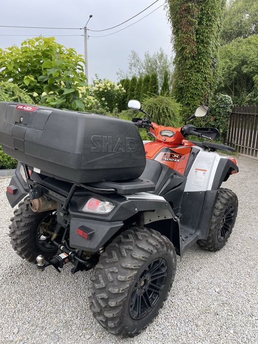 Kymco MXU 700 wspomaganie homologacja