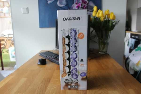 Stojak na kapsułki do kawy Kompatybilny Dolce Gusto Obrotowy 28szt