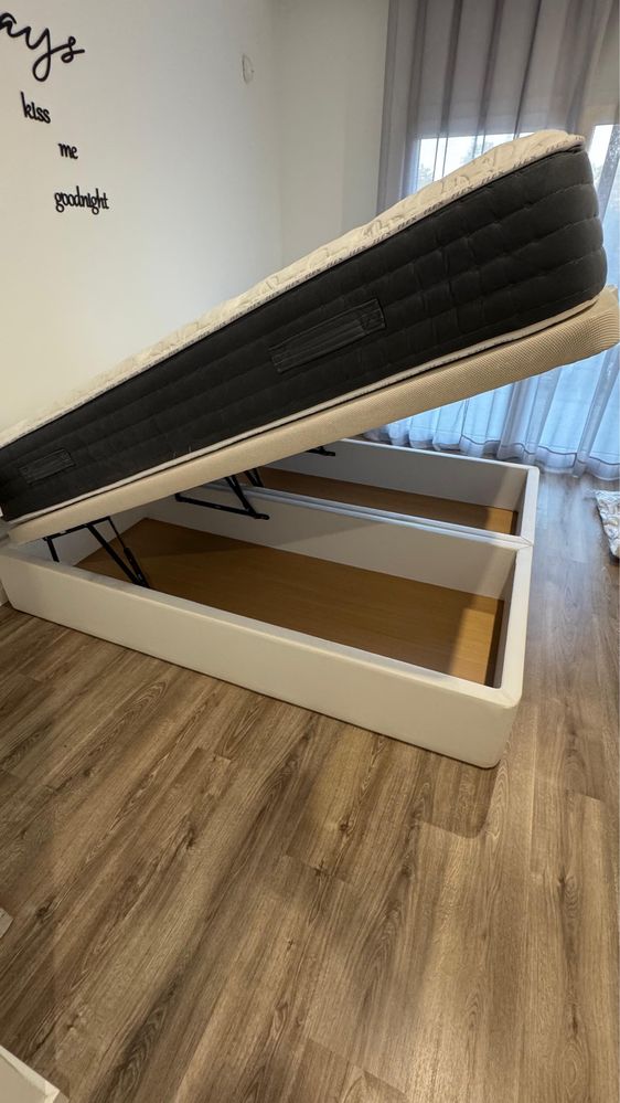 Cama soummier / colchão molaflex 1.80m