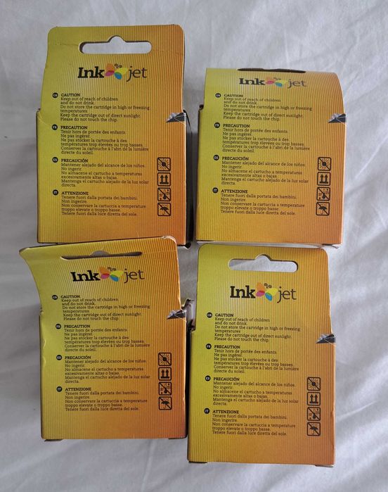 Pack de 4 Tinteiros  Canon Compatível CL-546 XL - Tricolor 14,5ml