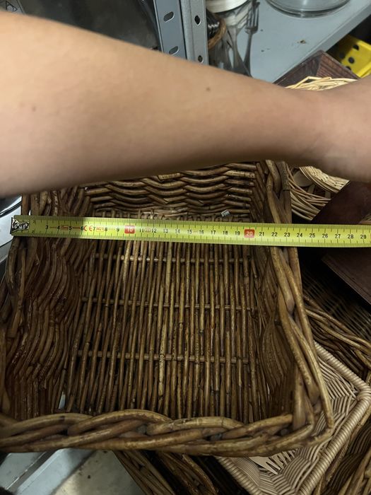 Koszyk wiklinowy 2szt