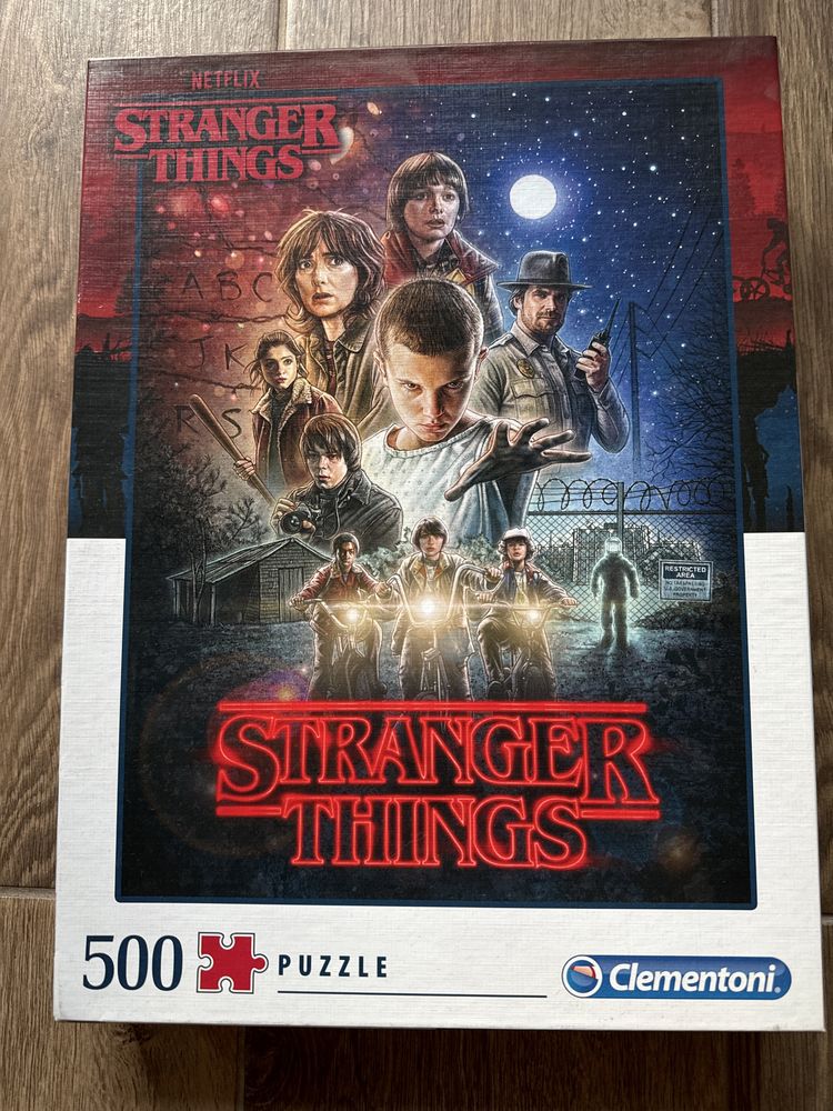 Puzzle stranger things 500