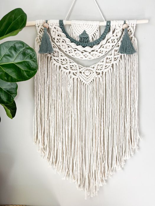 Dekoracja ścienna/makrama boho