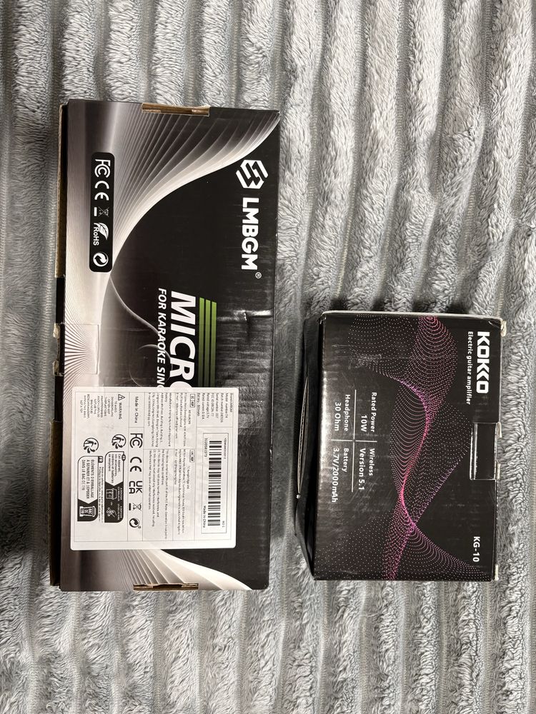 Zestaw karaoke bt z mikrofonem i adapterem
