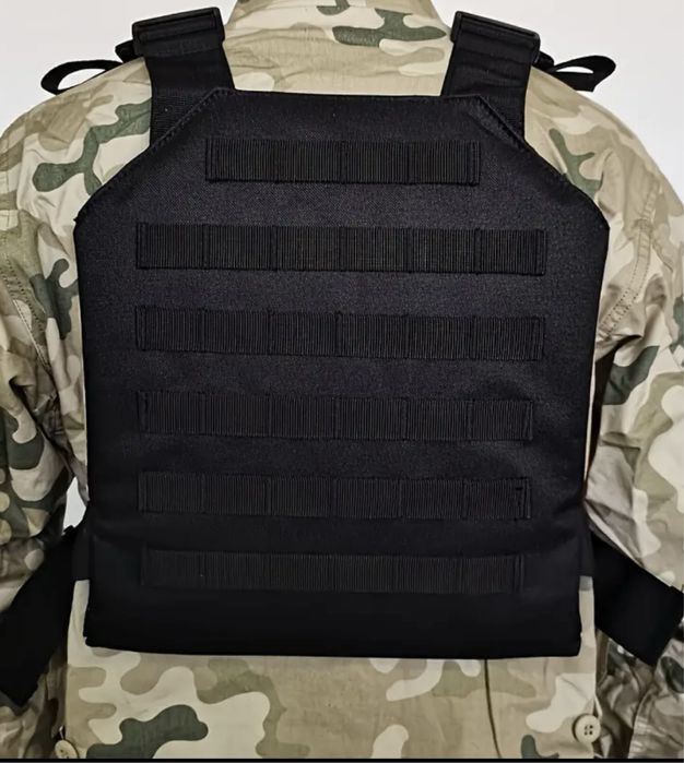 Універсальна Плитоноска (Чорна) з системою Molle