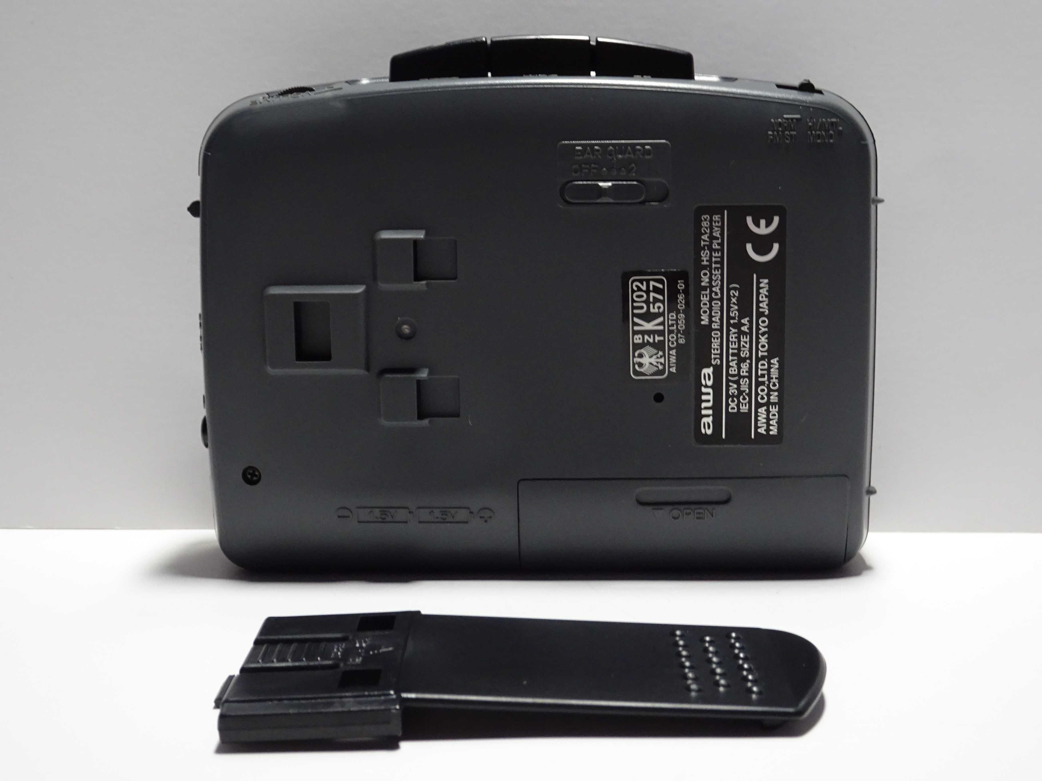 NOWY Walkman AIWA HS-TA283 (BK) Odtwarzacz Kasetowy RADIO/MSP - 1999r.