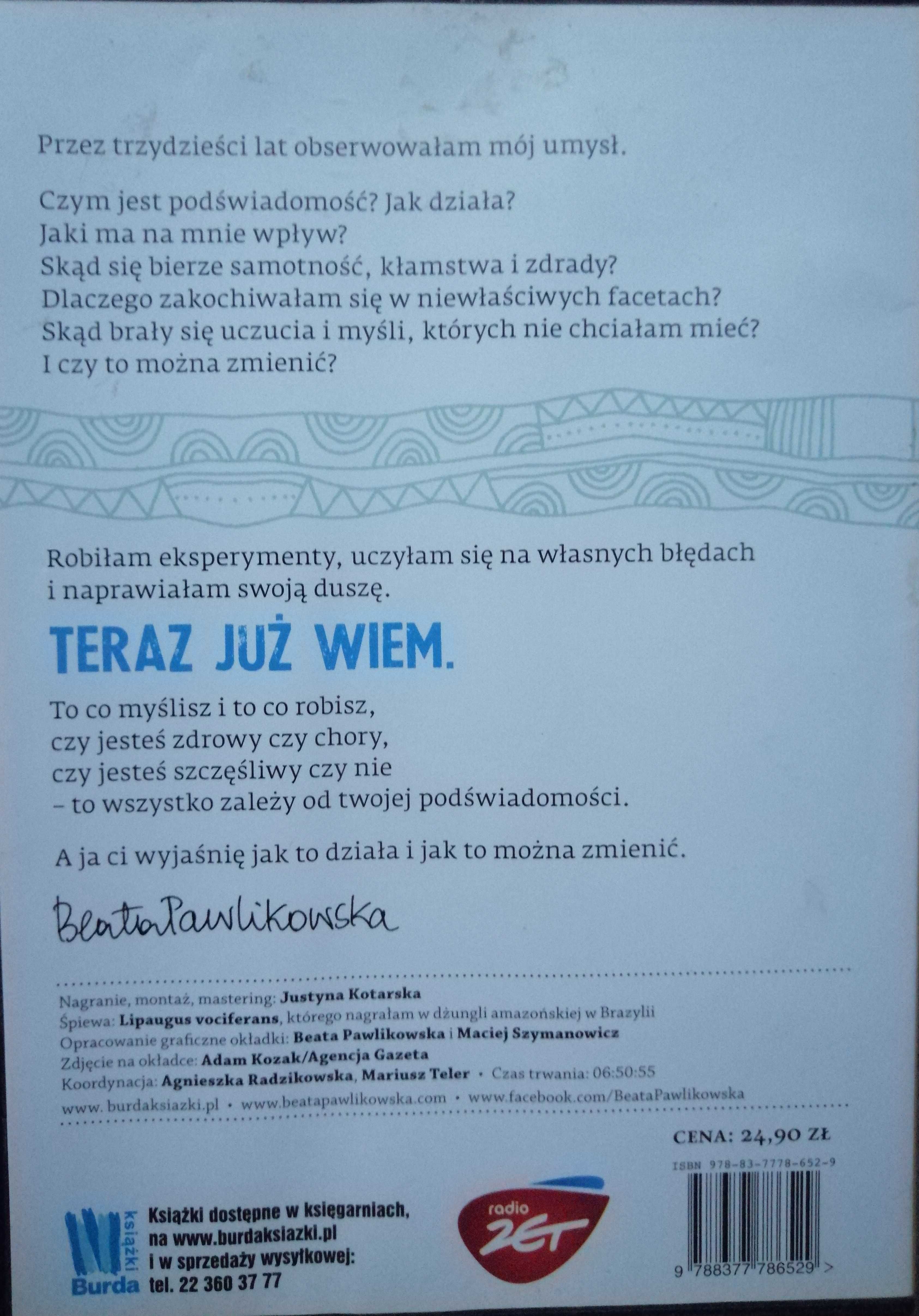 W dżungli podświadomości - Beata Pawlikowska - Płyta CD audiobook