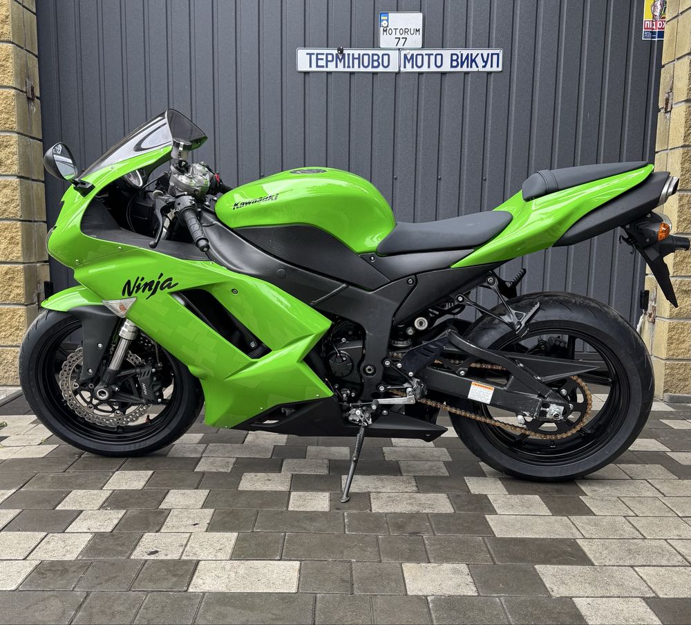 Kawasaki Zx-6r облужений підготовлений без пробігу