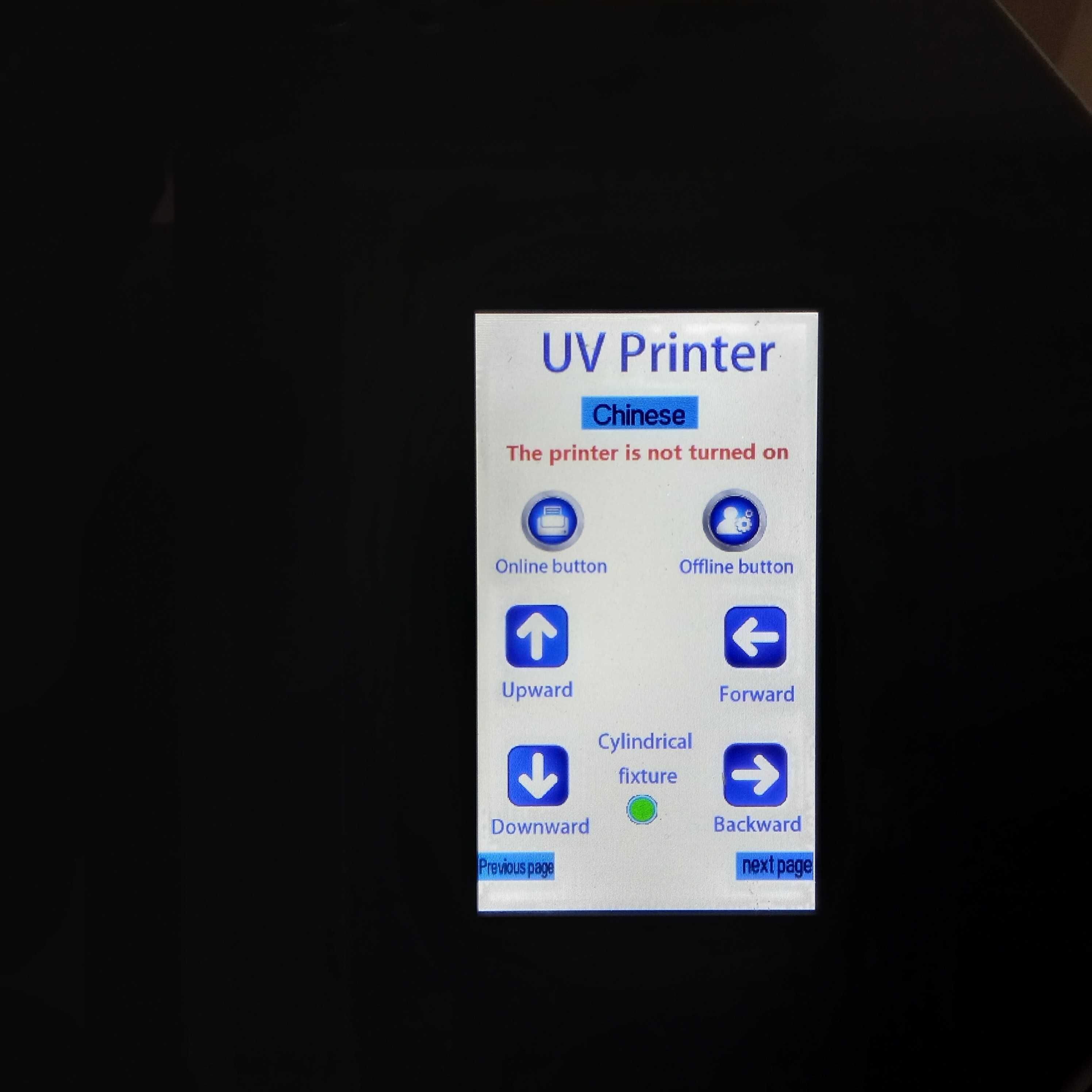 Уф принтер PROCOLORED формату А3 з поворотною віссю, UV принтер