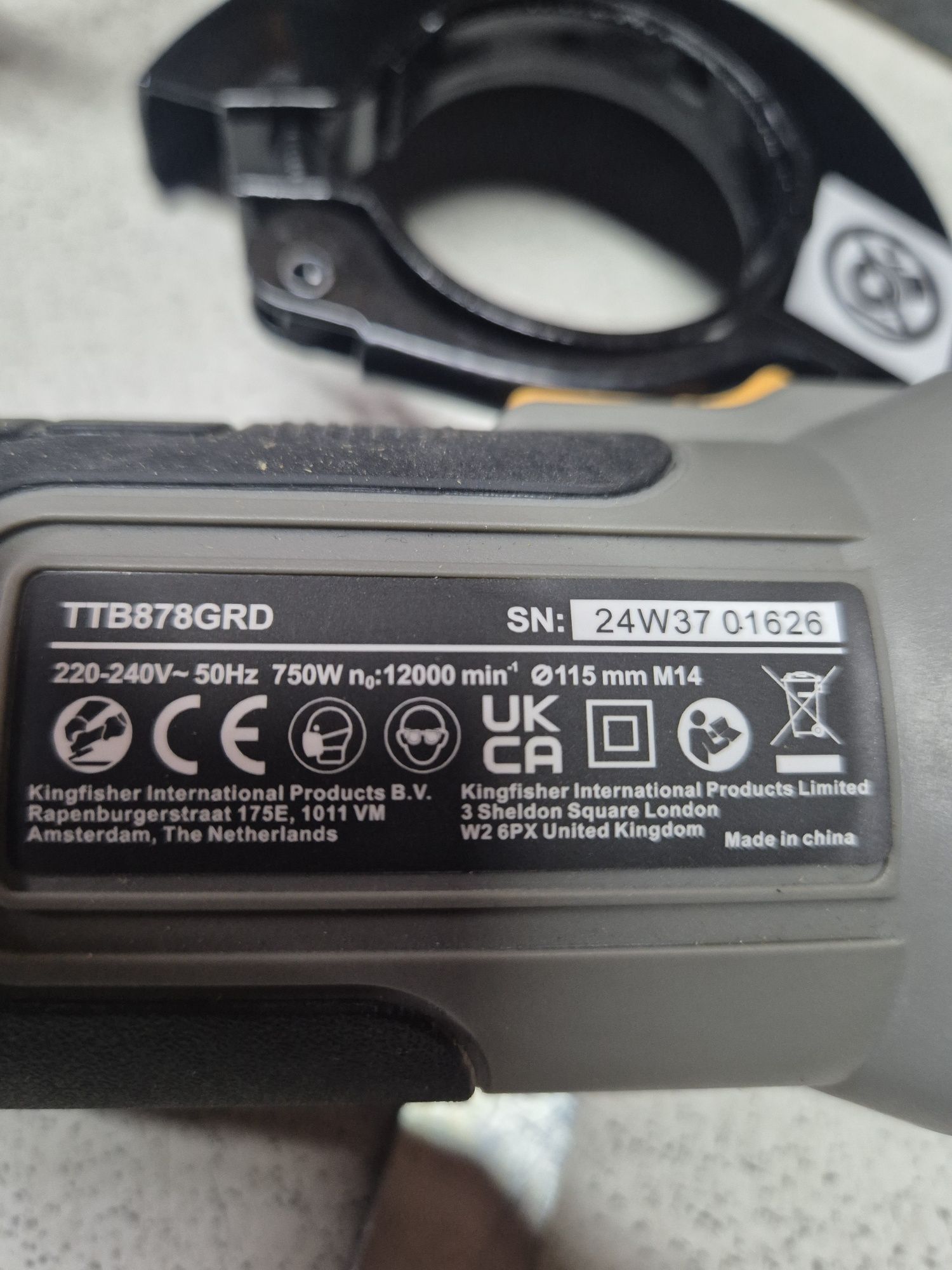 Titan Szlifierka Kątowa 750W
