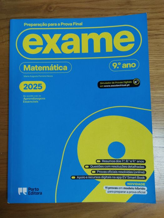Livro Exame Matemática 9°Ano