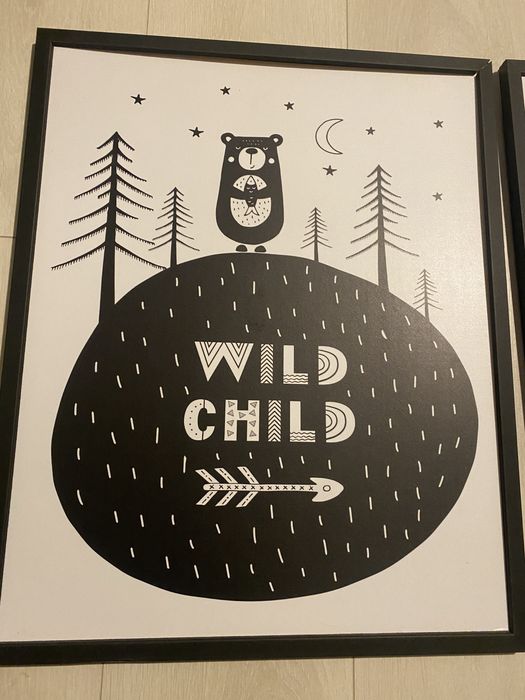 Zestaw 2 plakatów do pokoju dzieciecego