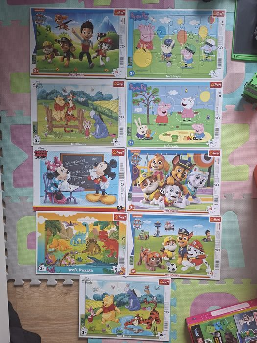 Sprzedaje całość puzzli