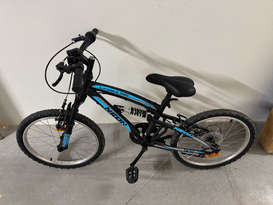 Bicicleta 20’’ Force Pro Neon – Shimano 18V – Suspensão Dupla