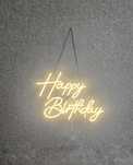 Неоновий напис Happy Birthday