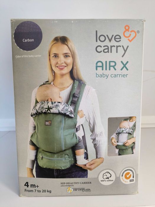 Рюкзак для діточок love carry air x сірого кольору