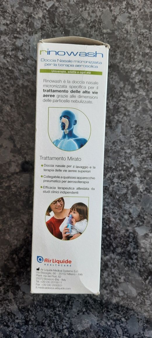 Nebulizator do nosa inhalator Air Liquide Rinowash
