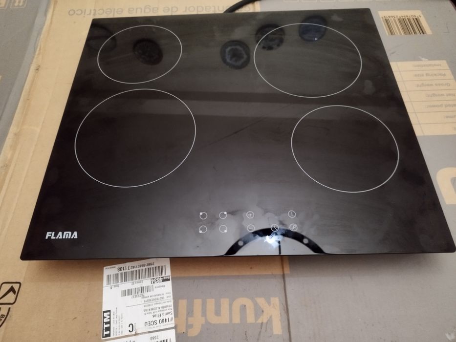 Placa elétrica flama, nova