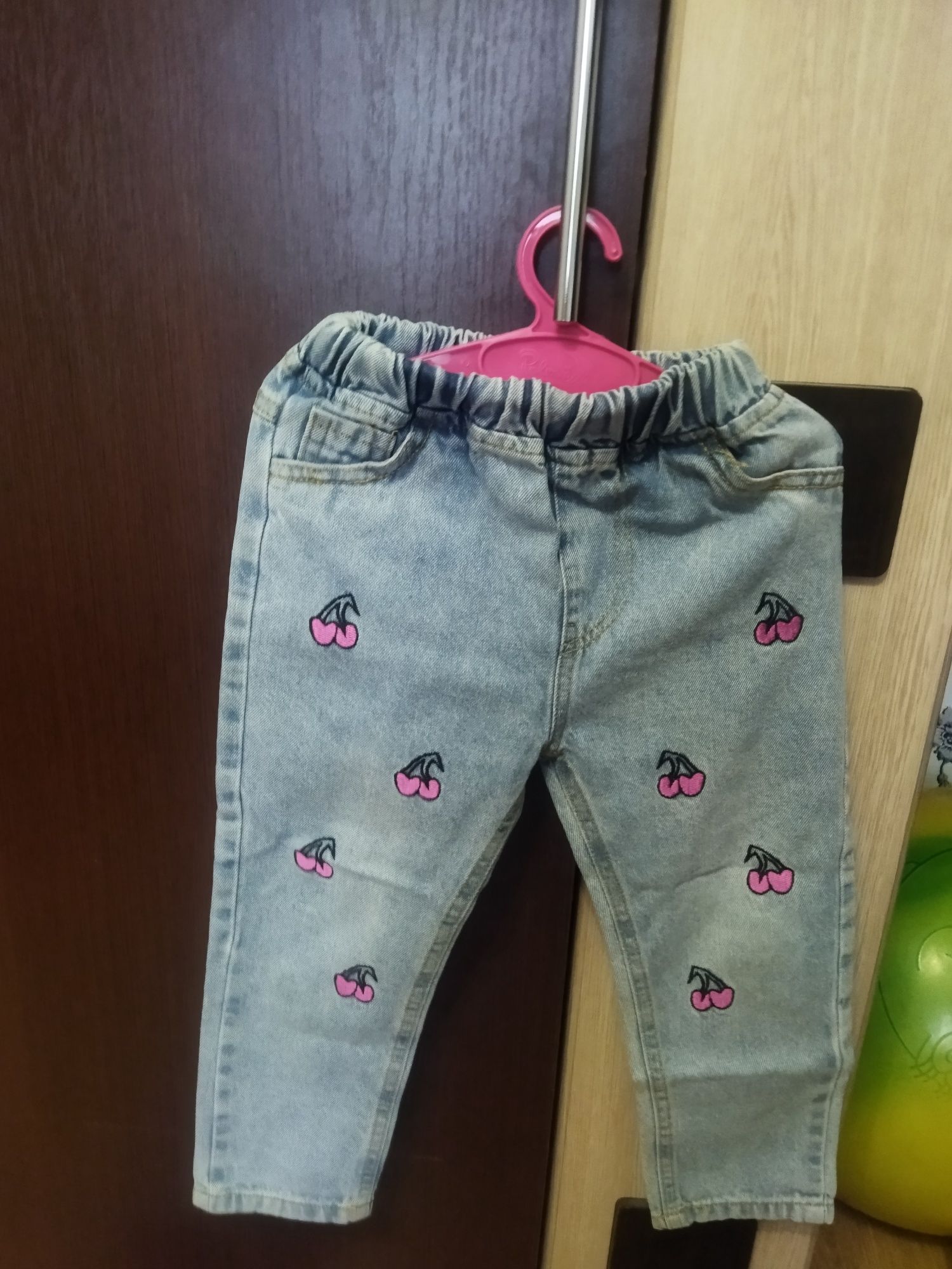 Джинсові штани для дівчинки