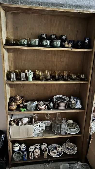 Zamienie starocie po babci stare szklo porcelana graty vintage wazony