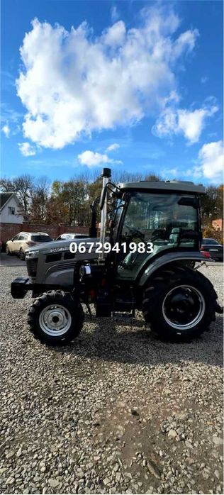 Мінітрактор Скаут 404 C компресор реверс примусова на широких колесах