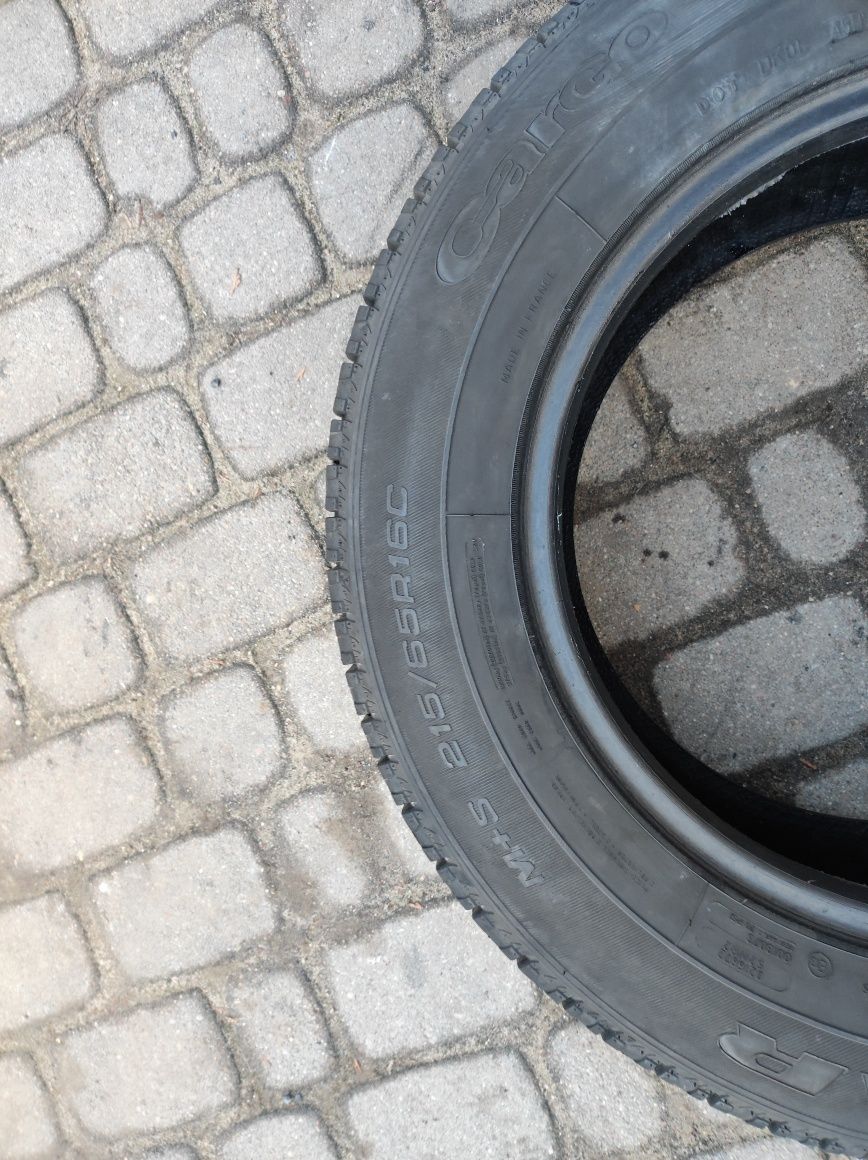 215.65.16c Dwie opony Wielosezonowe Goodyear Cargo Vector
