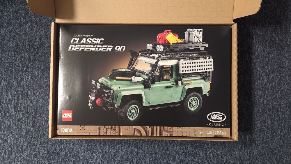 Nowe LEGO 10317 ICONS Land Rover Classic Defender 90