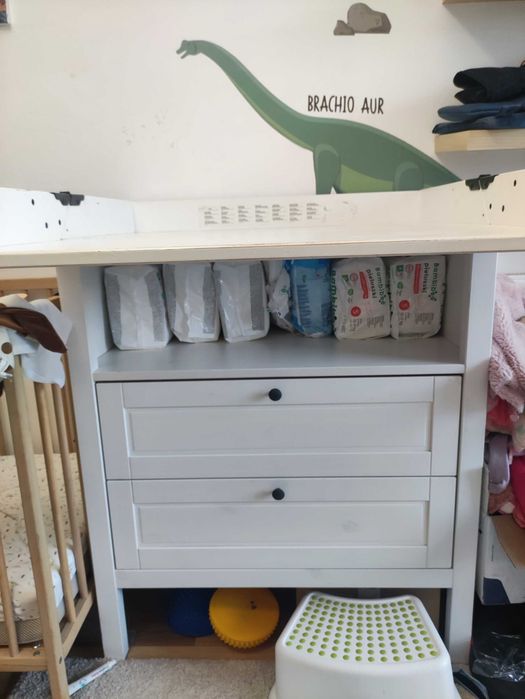 Pilnie sprzedam Komoda z przewijakiem Ikea Sundvik
