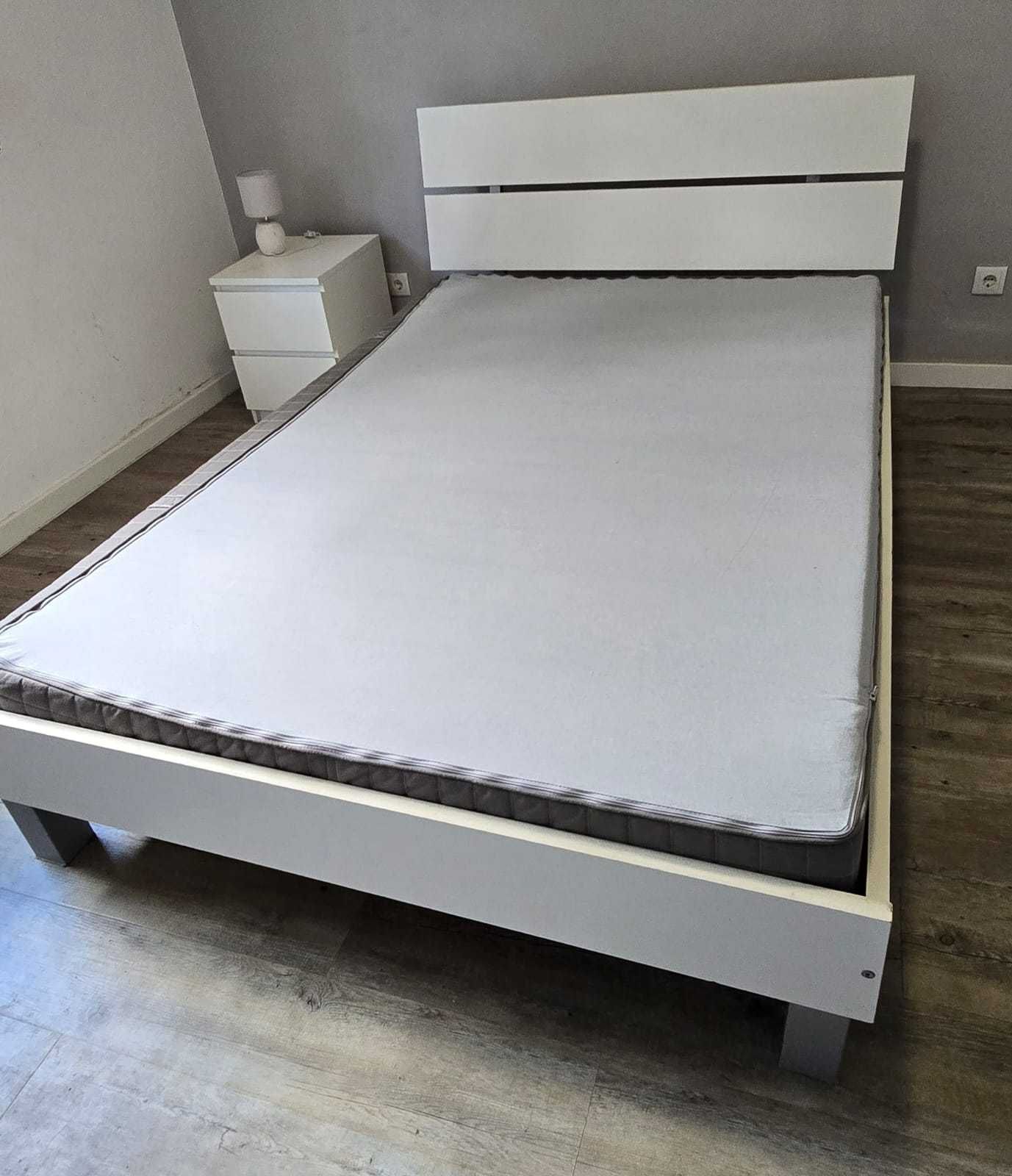 CAMA CASAL COM COLCHÃO