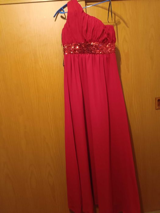 Vestido de cerimónia comprido tamanho unico