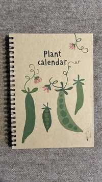 Caderno para anotar plantas