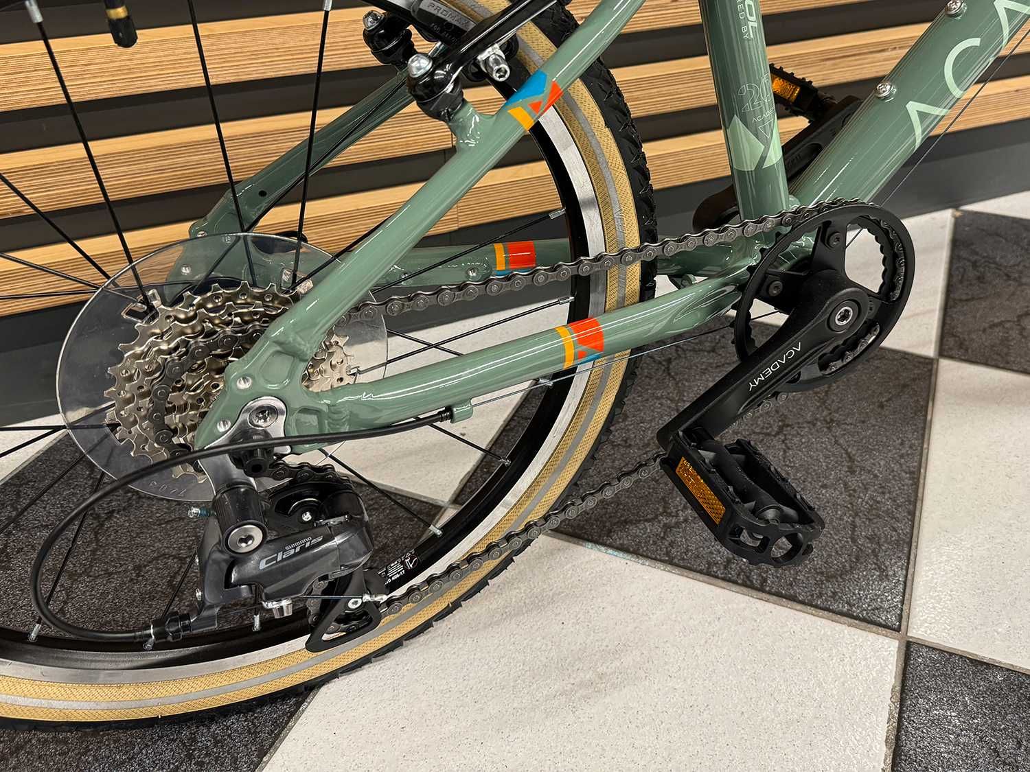 Rower dziecięcy ACADEMY 4 Olive 20" KRAKÓW w ofercie kubikes puky