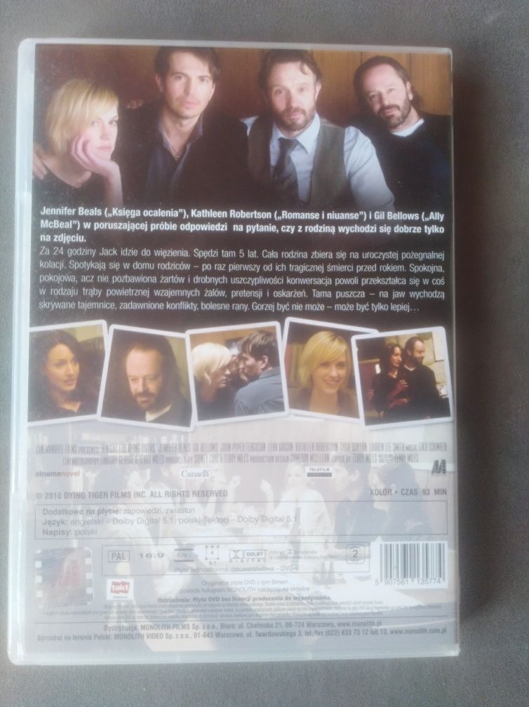 Noc tygrysów DVD