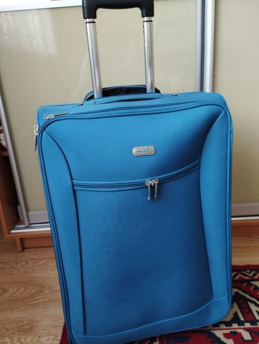 Валіза дорожня текстиль.