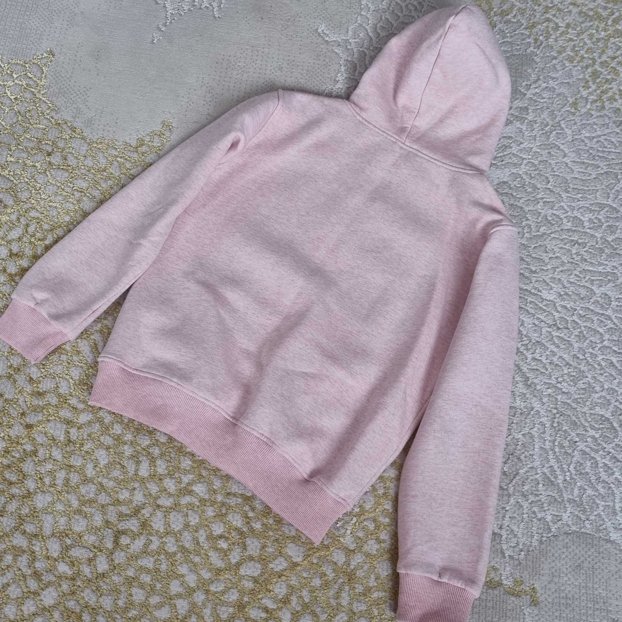 Bluza hoodie kangur dziewczęca na 9-11 lat wzrost 142-152 cm