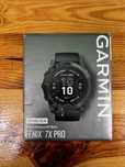 Garmin Fenix 7x Pro Sapphire Solar Titanium with Black Band