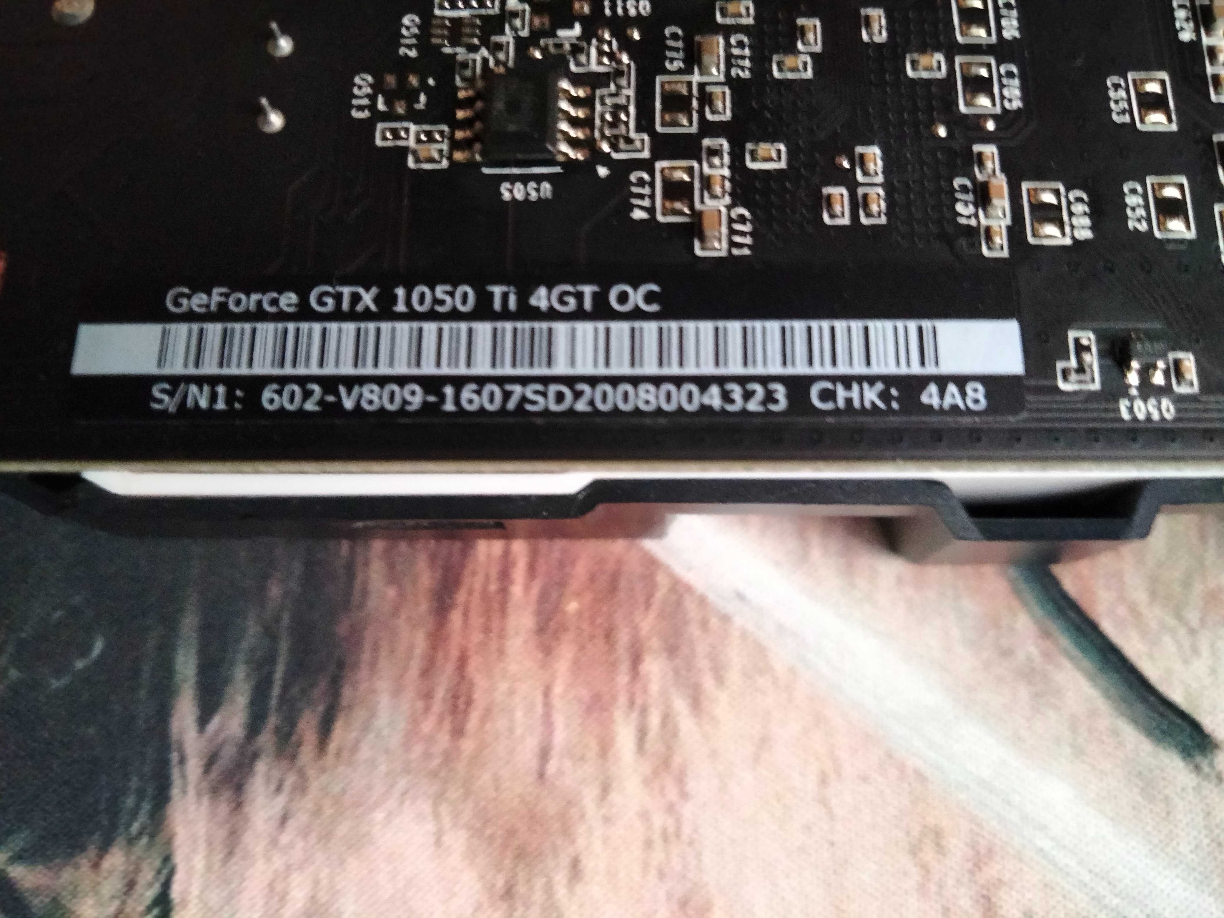 MSI GTX 1050 Ti 4GT OC