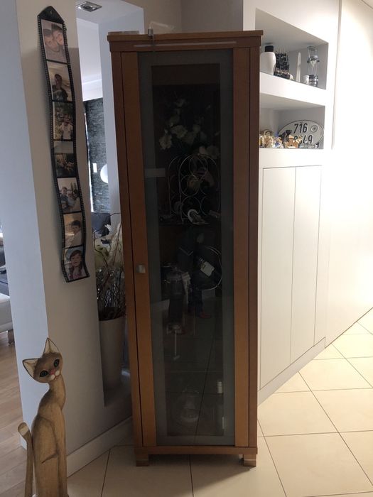 Witryna naroznikowa, drewno naturalne !