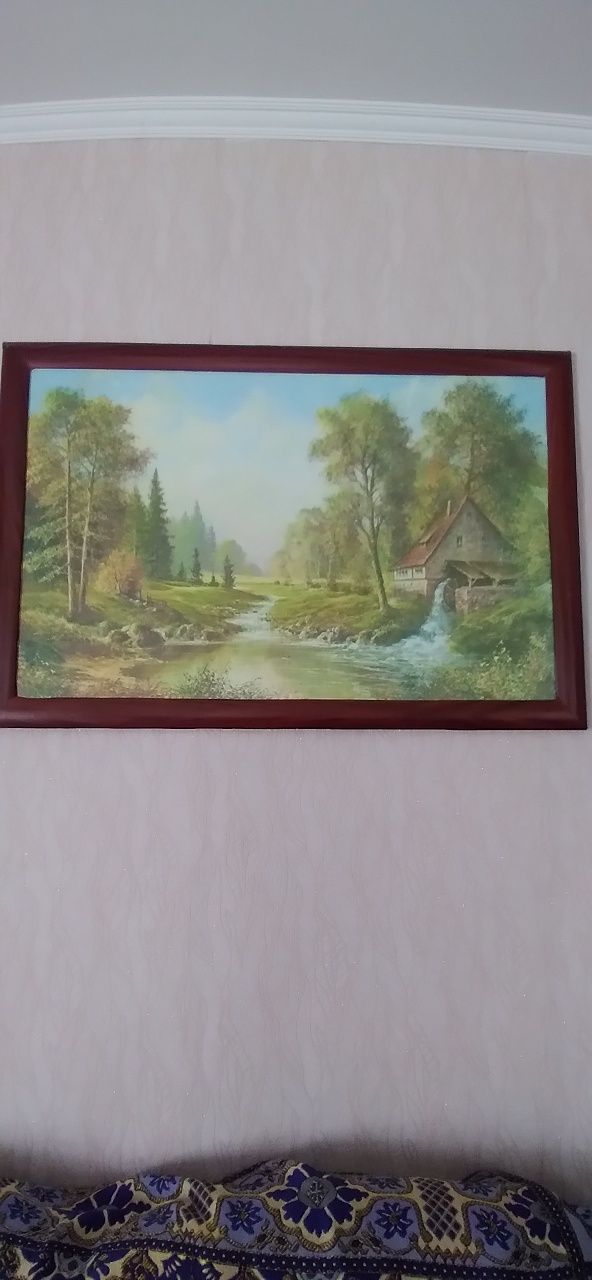 Картина  "Водяная мельница"